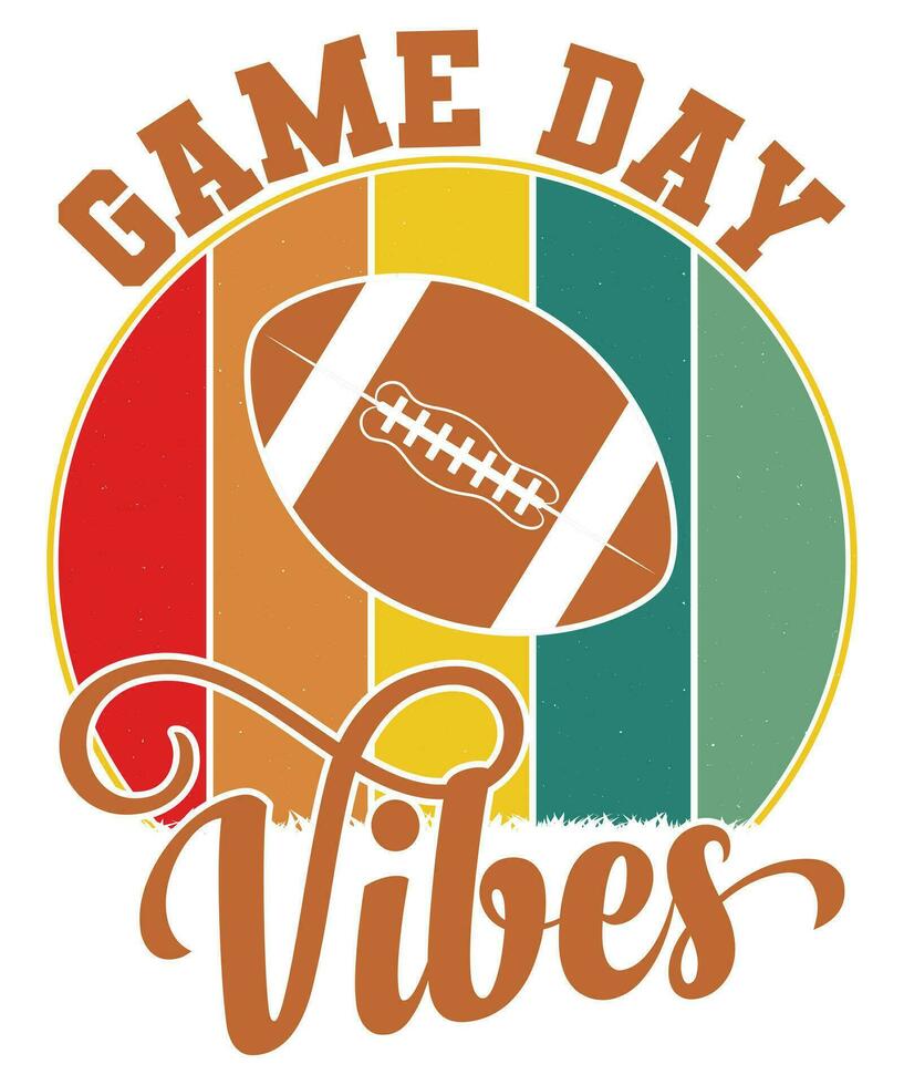American Football T-shirt design vector