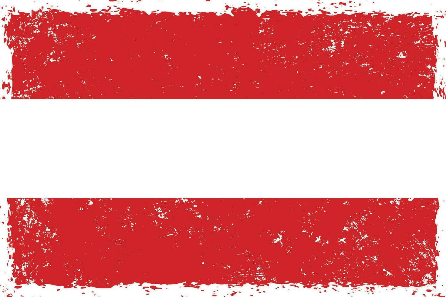 Austria flag grunge distressed style vector