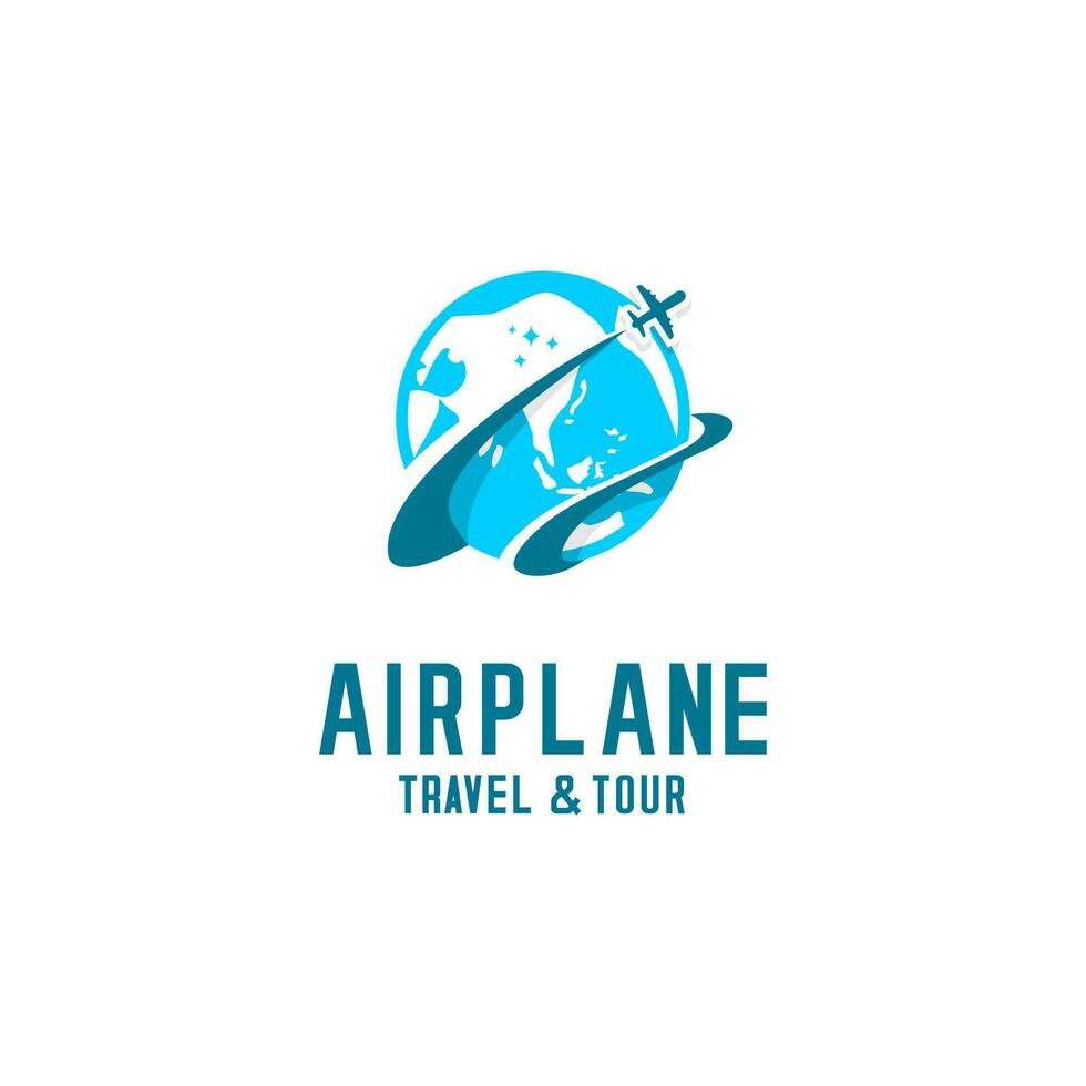 TRAVEL AND TOUR LOGO vector