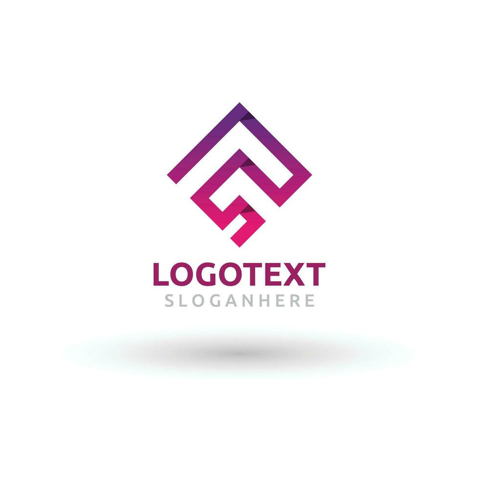 abstract logo design, Creative logo Template vector