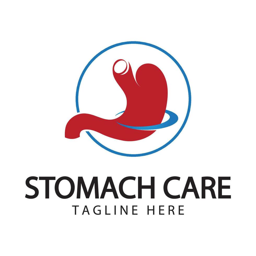 stomach care icon designs vector