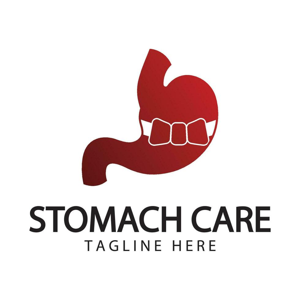 stomach care icon designs vector