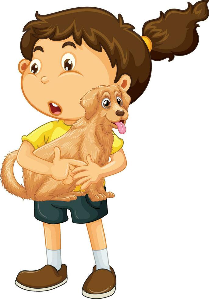 Happy Children Activities Character Design Vector