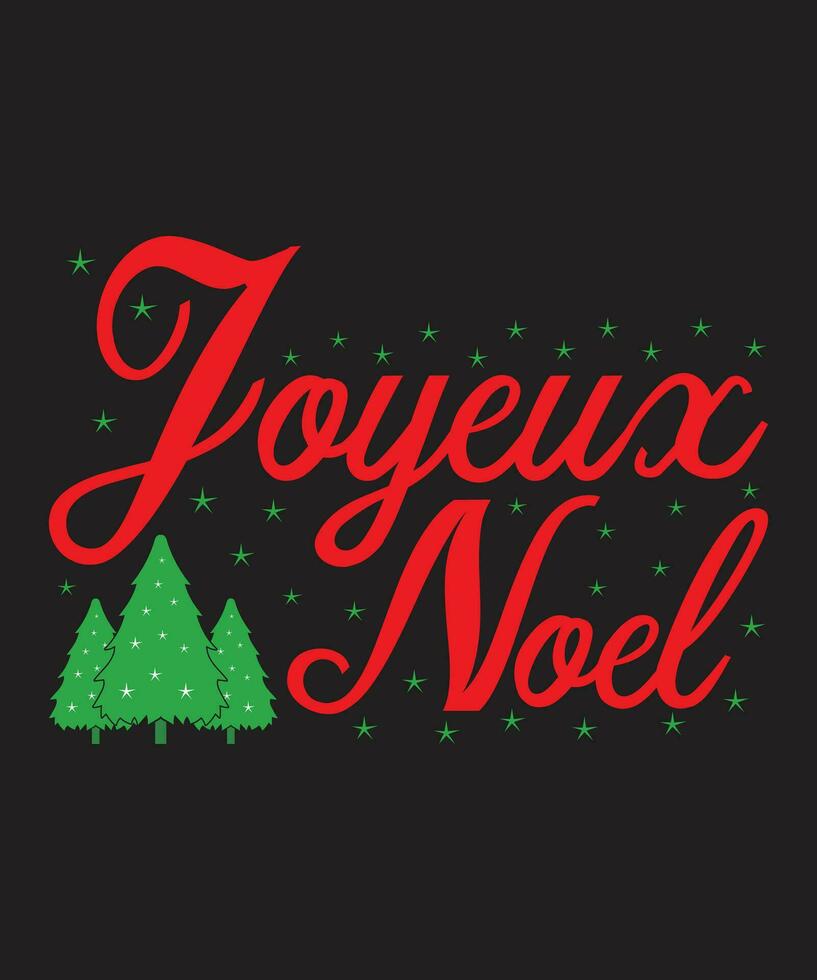 Navidad camiseta diseño vector