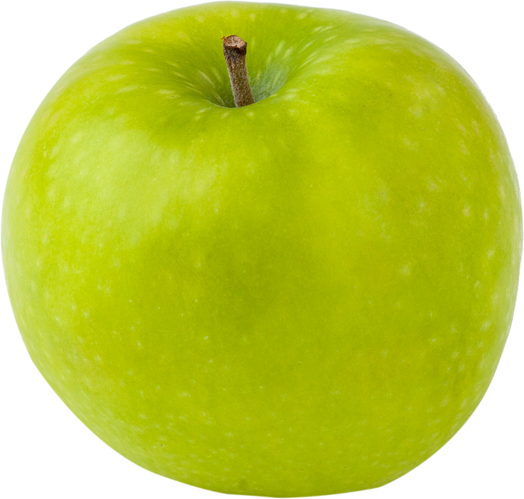 isolated apple fruit on transparent background. png