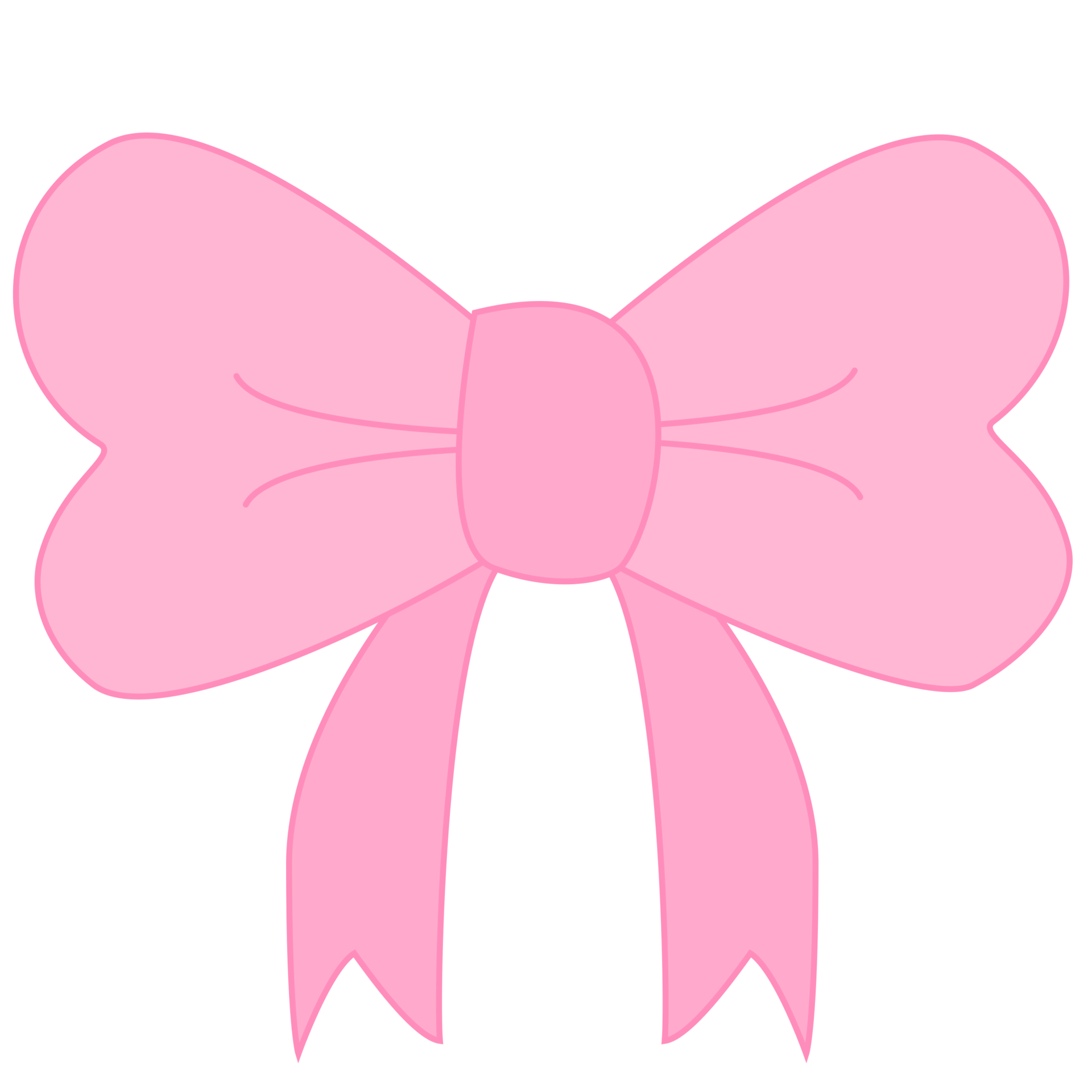 pink ribbon bow 29571614 PNG