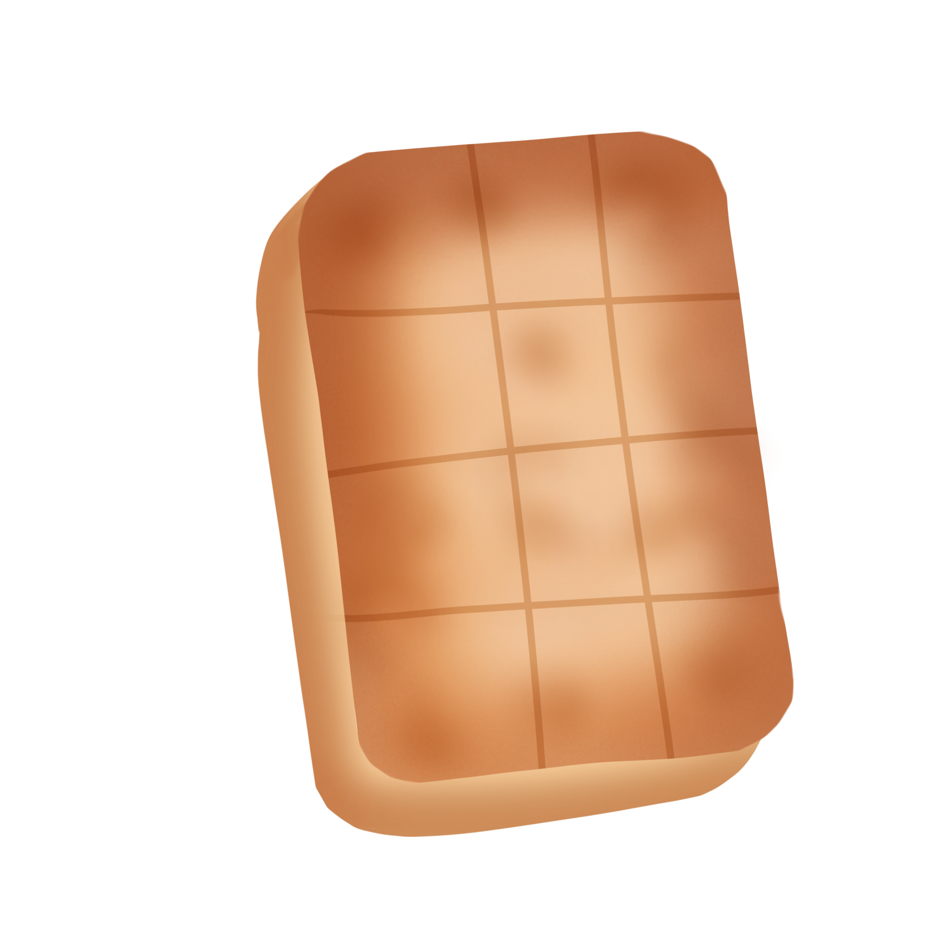 Bread breakfast sweet brown sugar 29571624 PNG