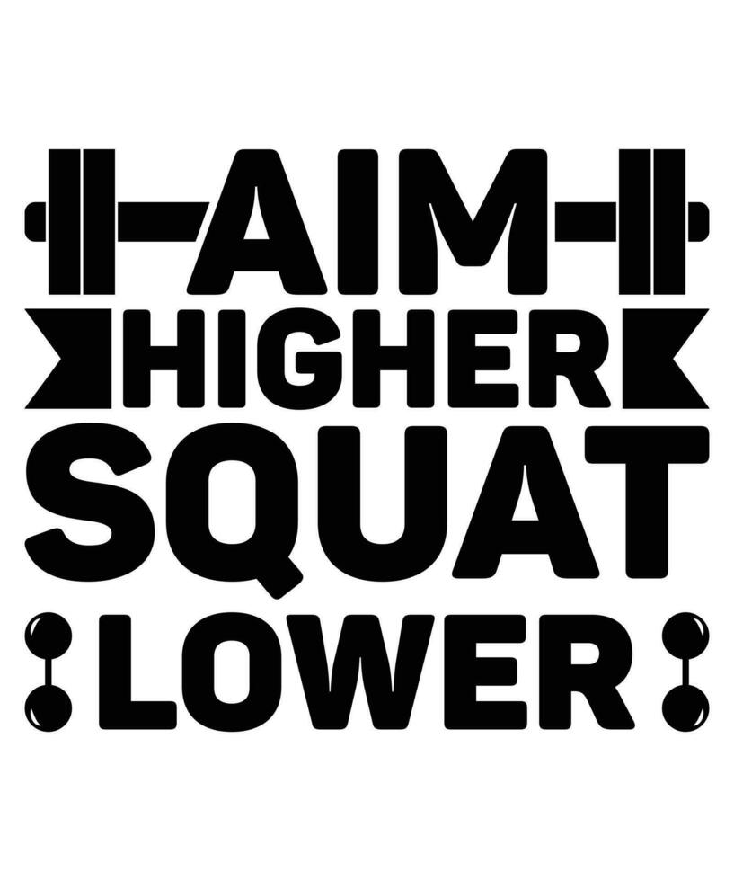 Gym or Fitness Tshirt design vector