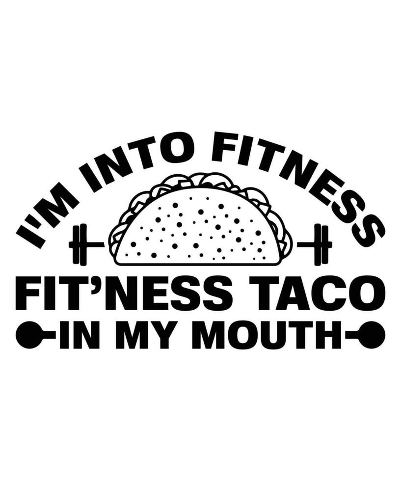 Gym or Fitness Tshirt design vector