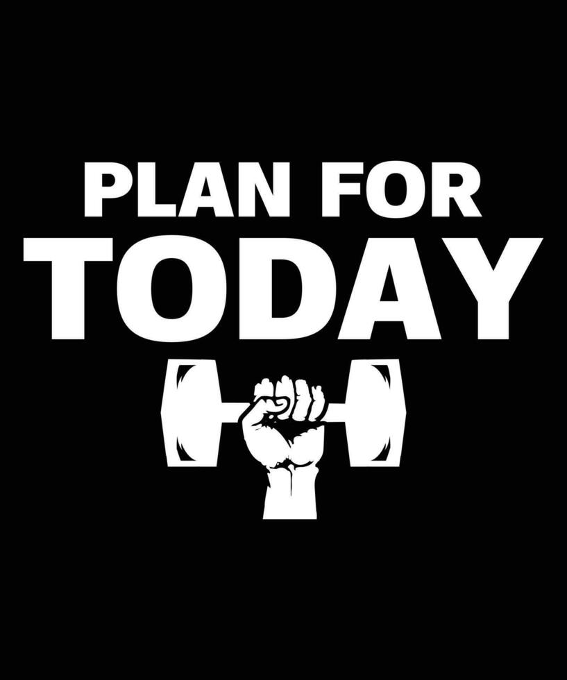 Gym or Fitness Tshirt design vector