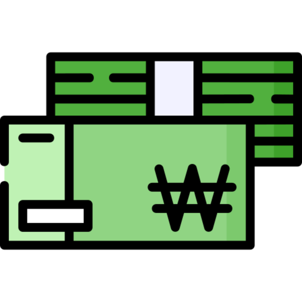 won icon design png