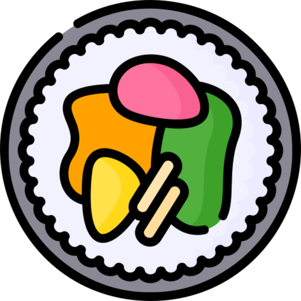 gimbap icon design png