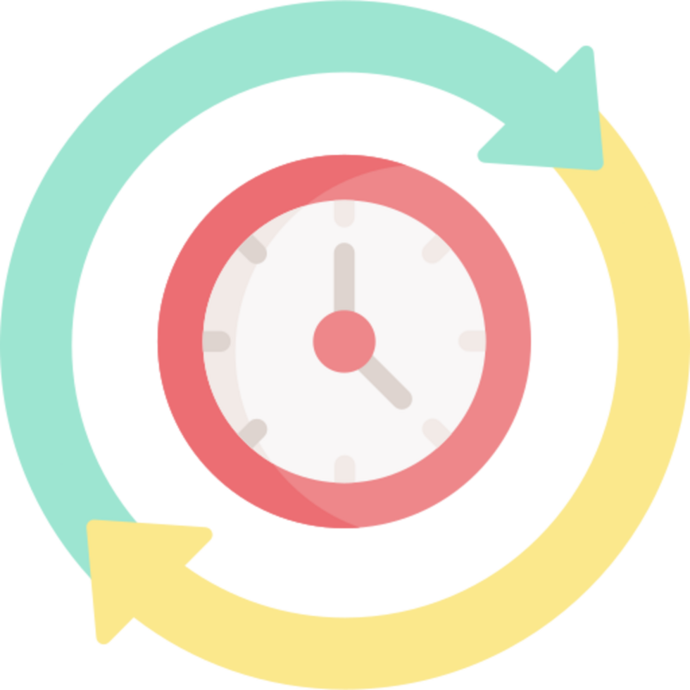time management icon design png