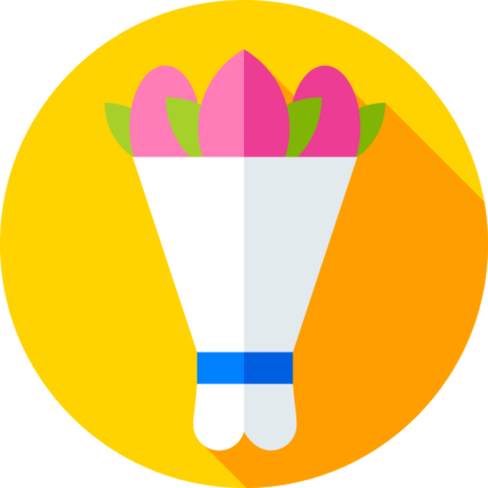 flower bouquet icon design png