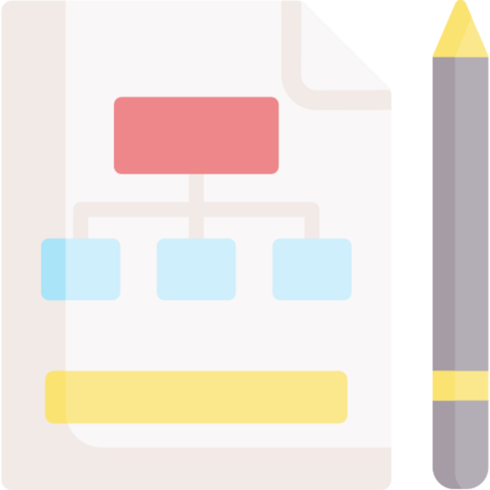 diseño de icono de diagrama png