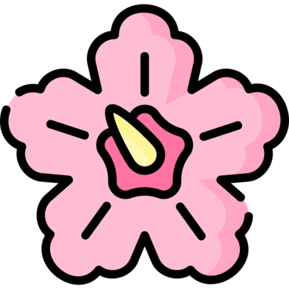 hibiscus icon design png