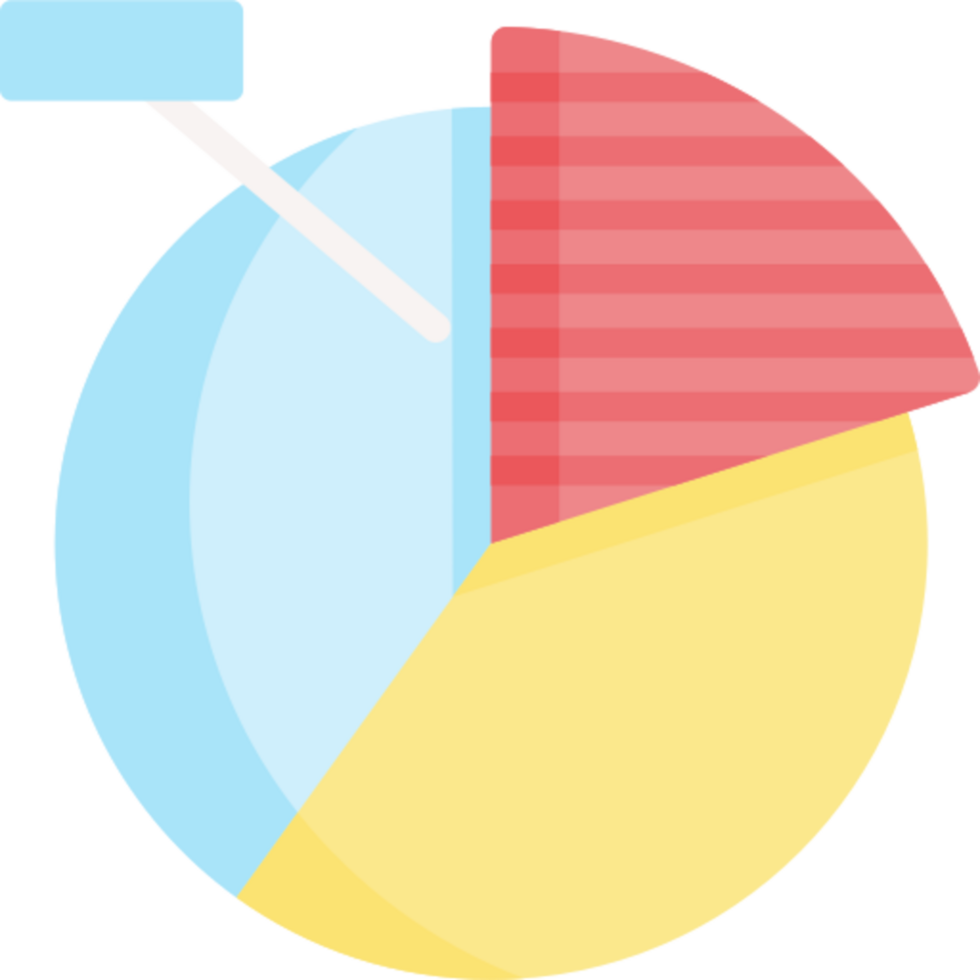 pie chart icon design png