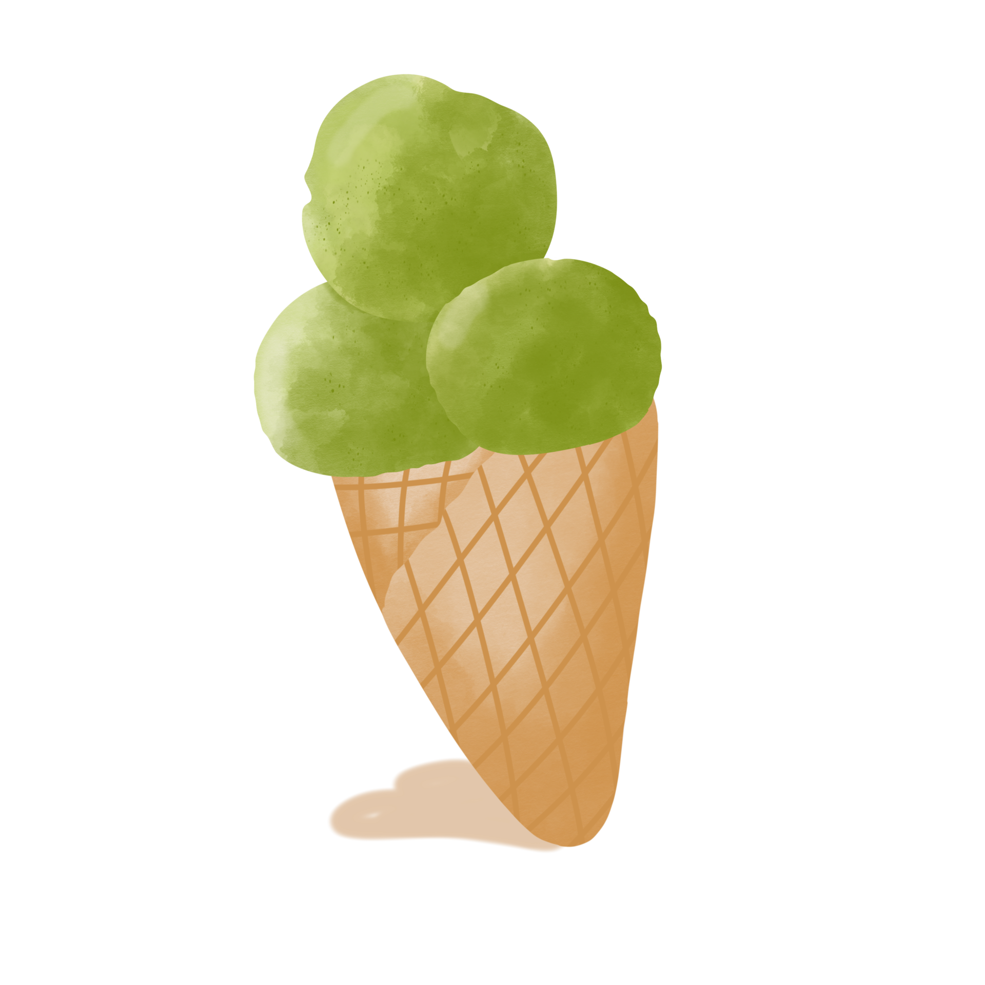 Cute Green Tea Ice Cream 29572516 PNG cute-green-tea-ice-cream-29572516-png