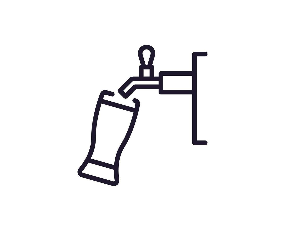 Beer concept. Modern outline high quality illustration for banners, flyers and web sites. Editable stroke in trendy flat style. Line icon of beer vector