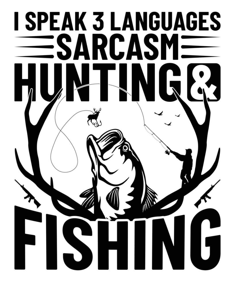 Fishing Tshirt design vector