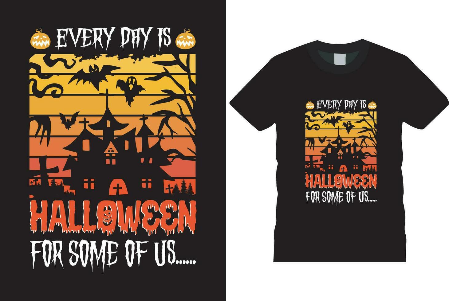 Halloween T-Shirt VECTOR