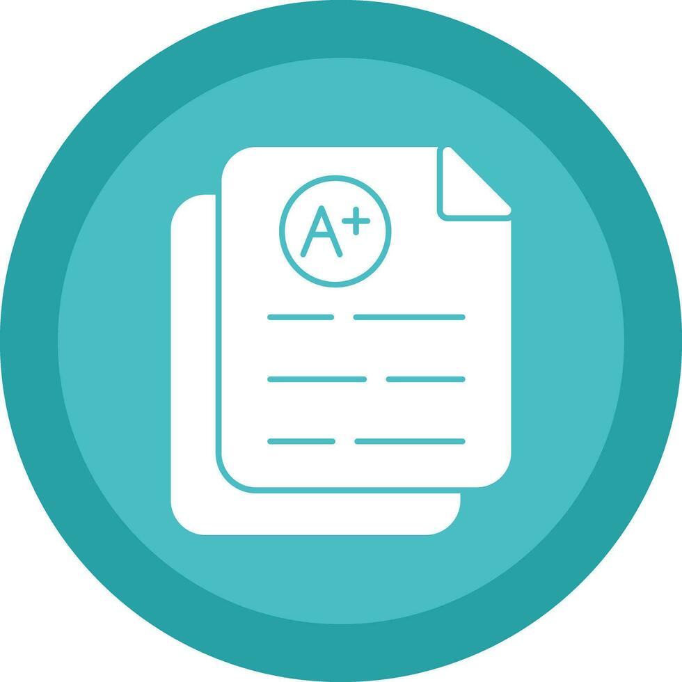 Grades Vector Icon Design