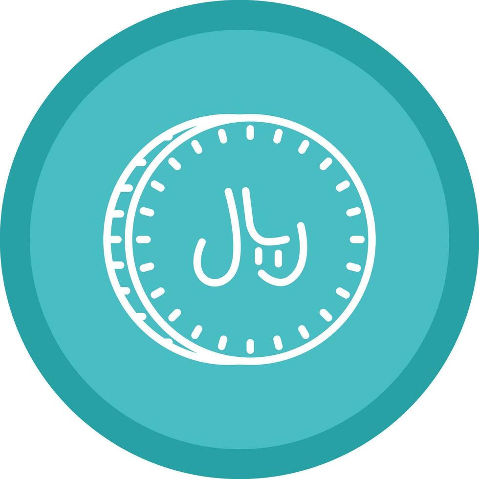 Riyal Vector Icon Design