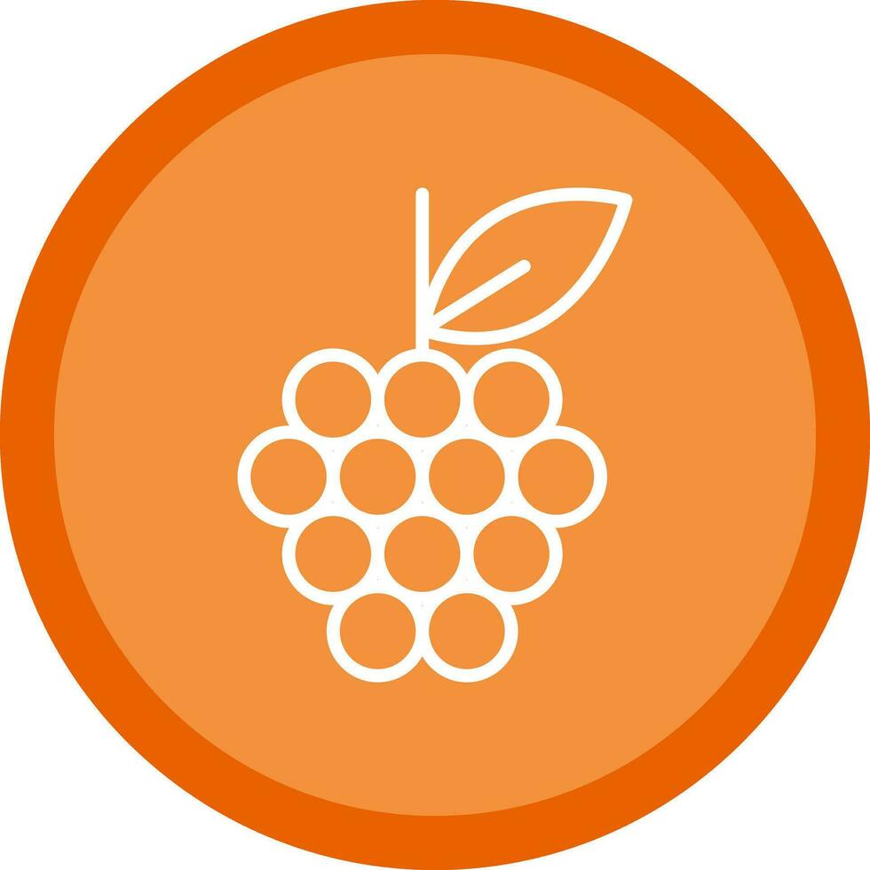 Grapes Vector Icon Design