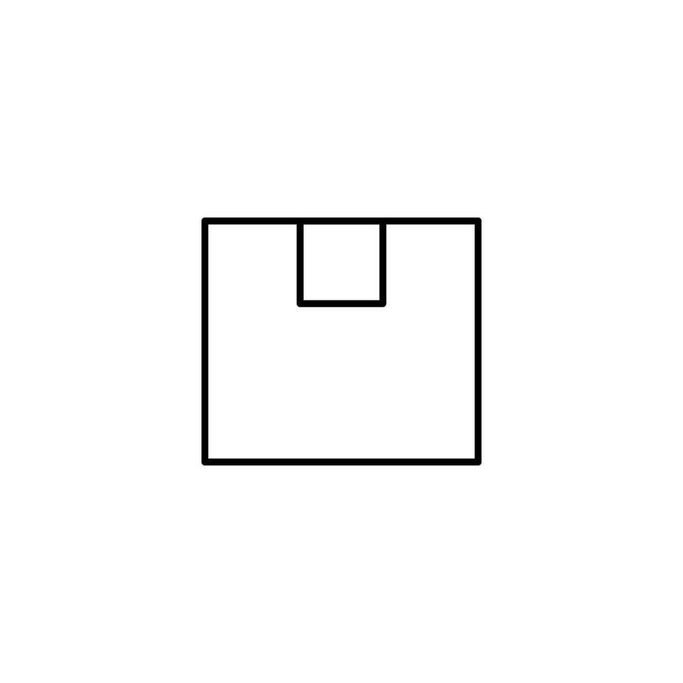 Pack Vector Icon for Shops and Stores. Perfect for web sites, books, stores, shops. Editable stroke in minimalistic outline style