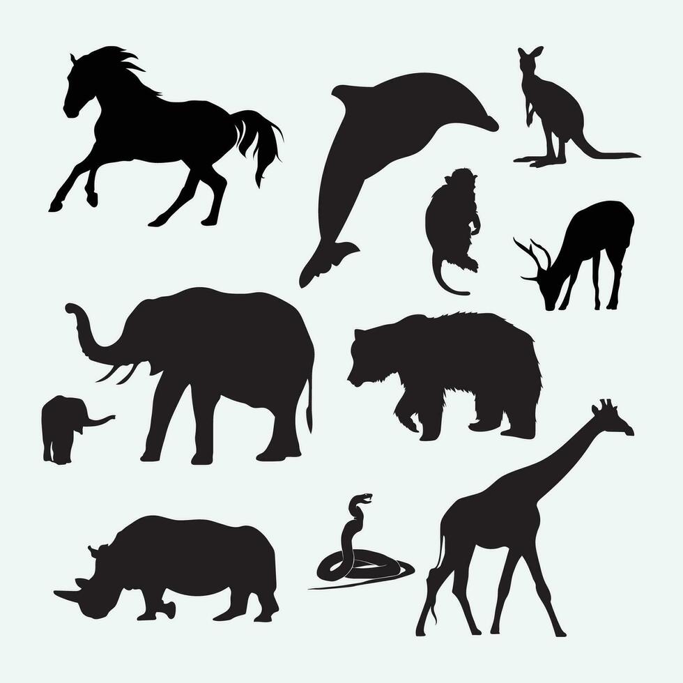 Animals vector image