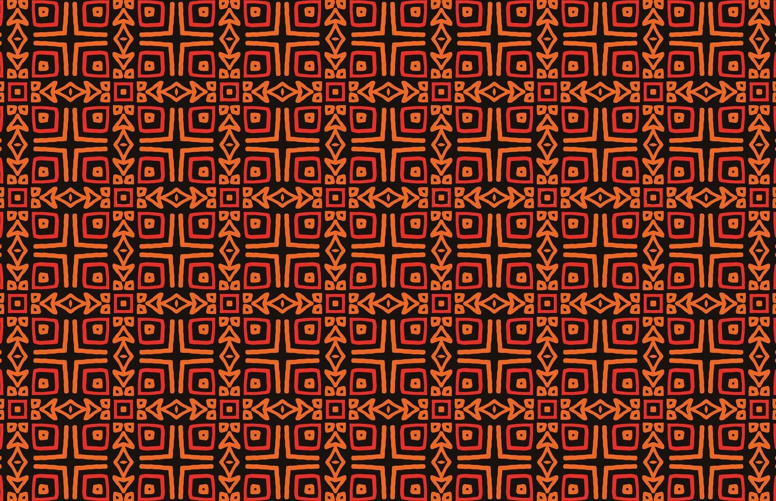 Tribal fabric design pattern vector