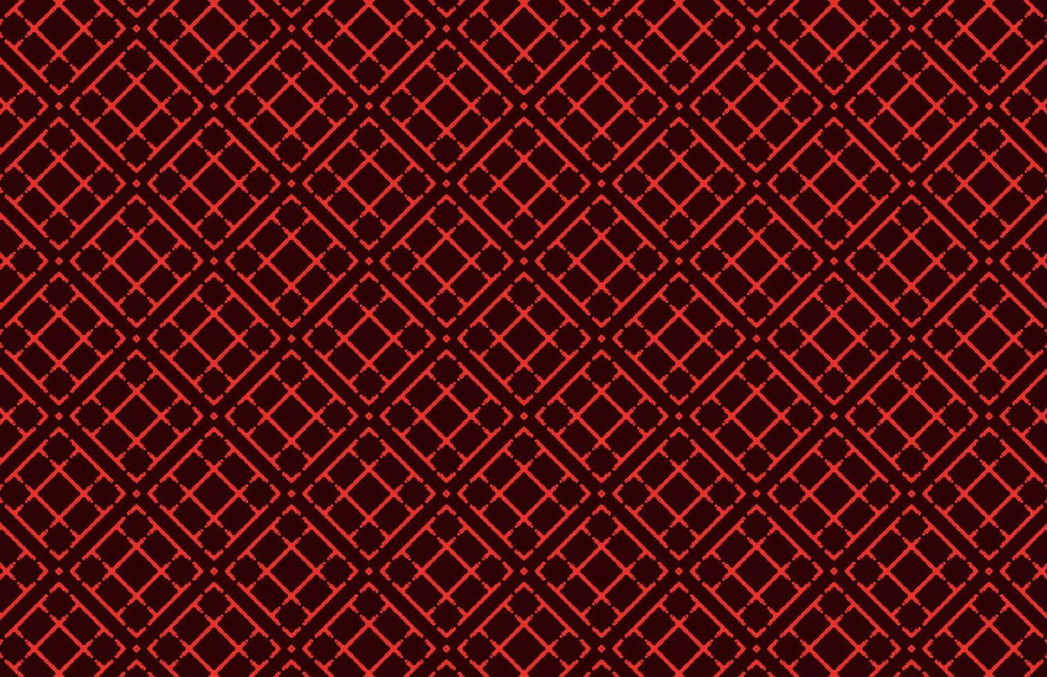 Red stripes fabric pattern vector