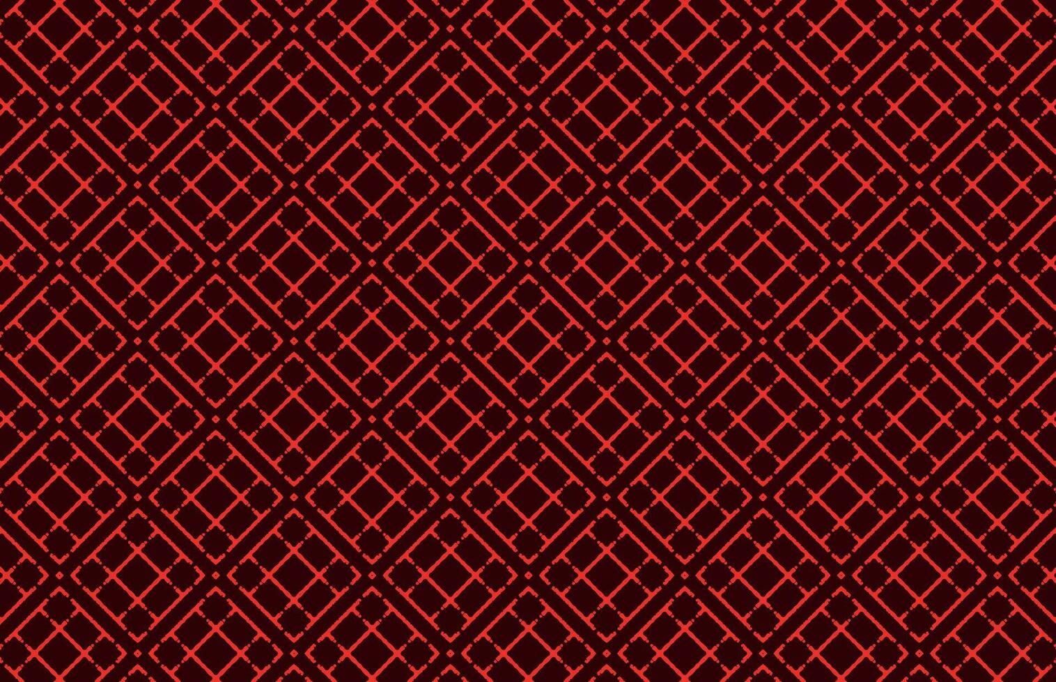 Red stripes fabric pattern vector