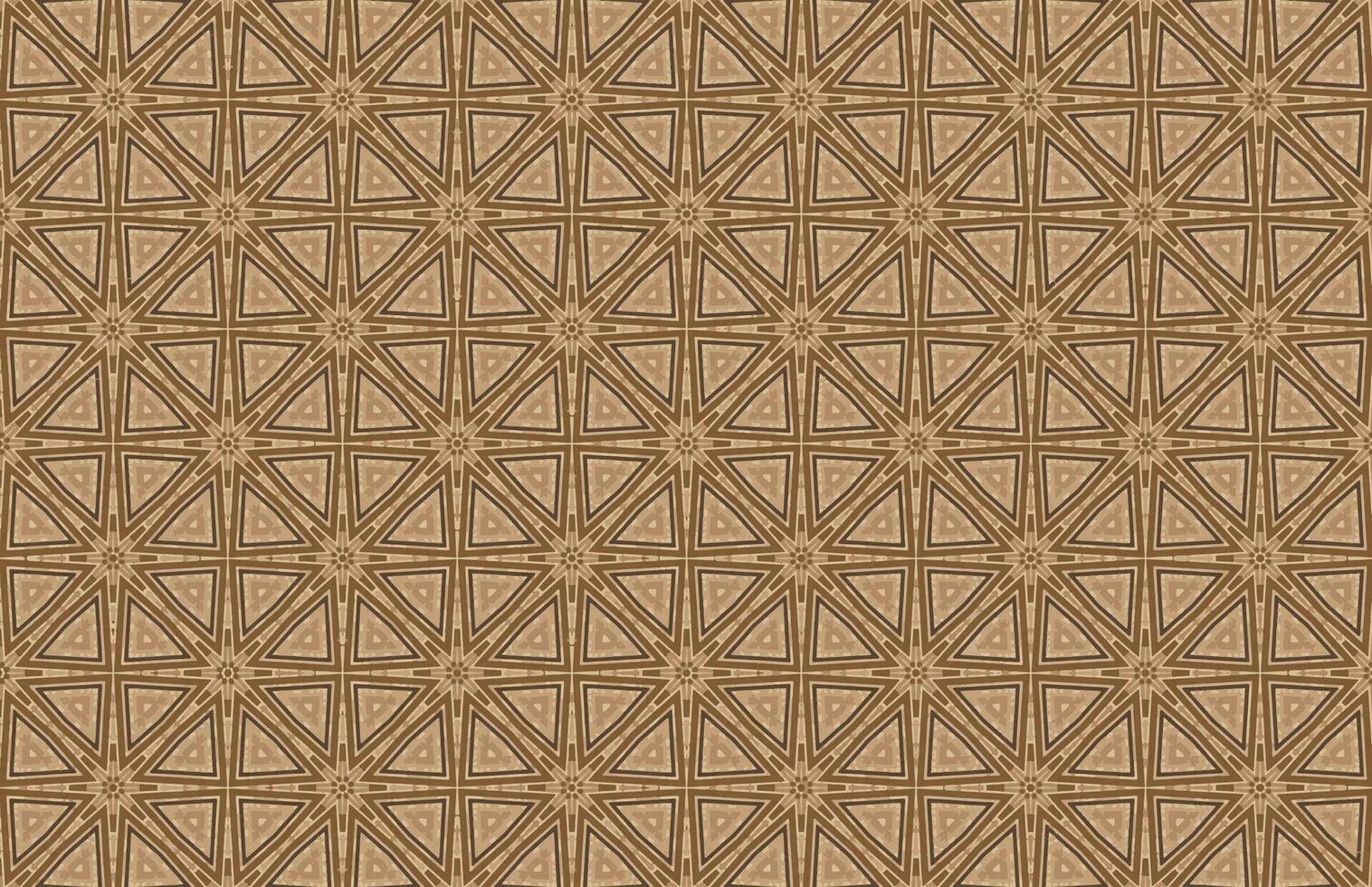 Brown square carpet pattern vector