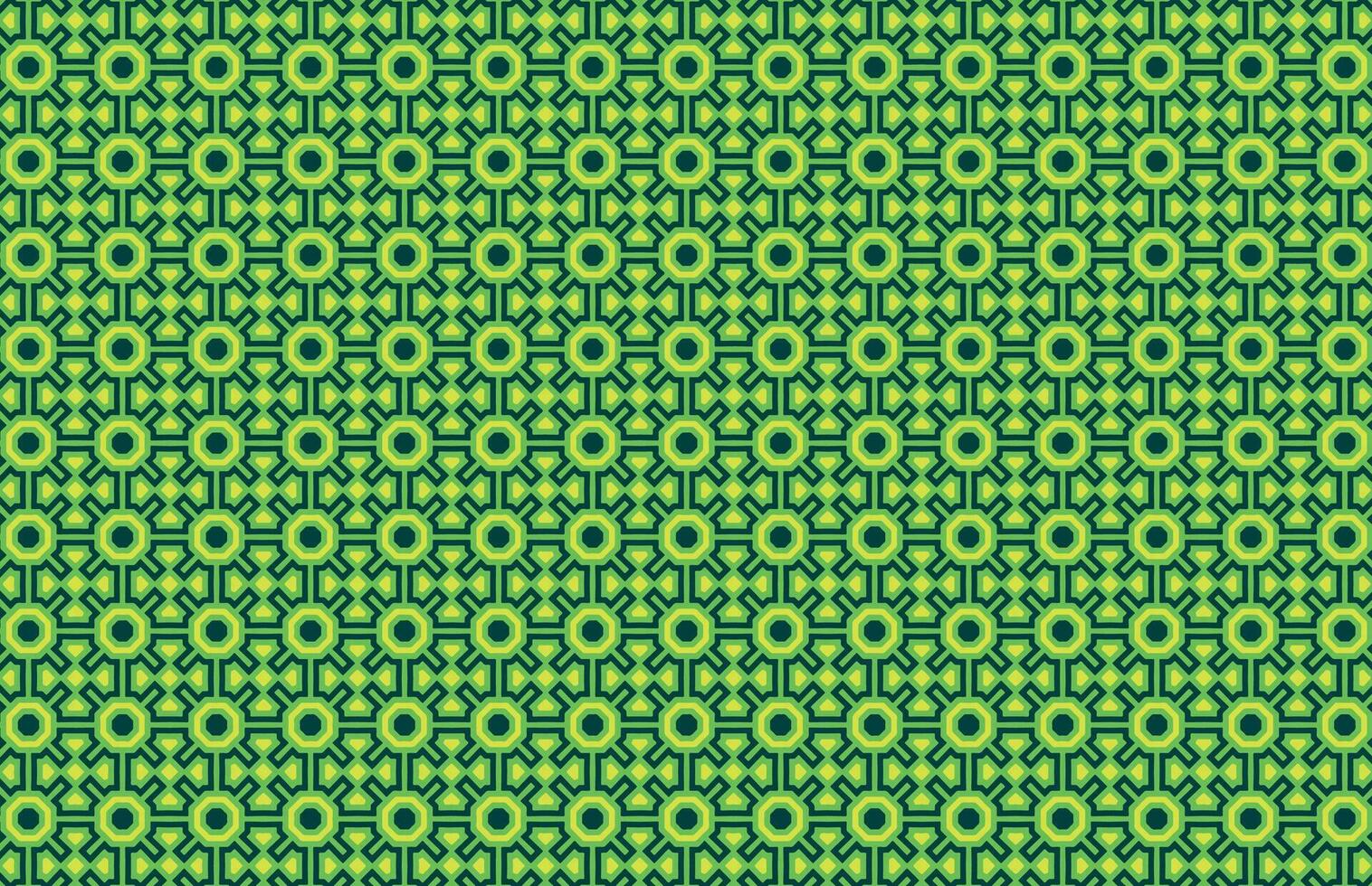 Yellow and green square pattern vector
