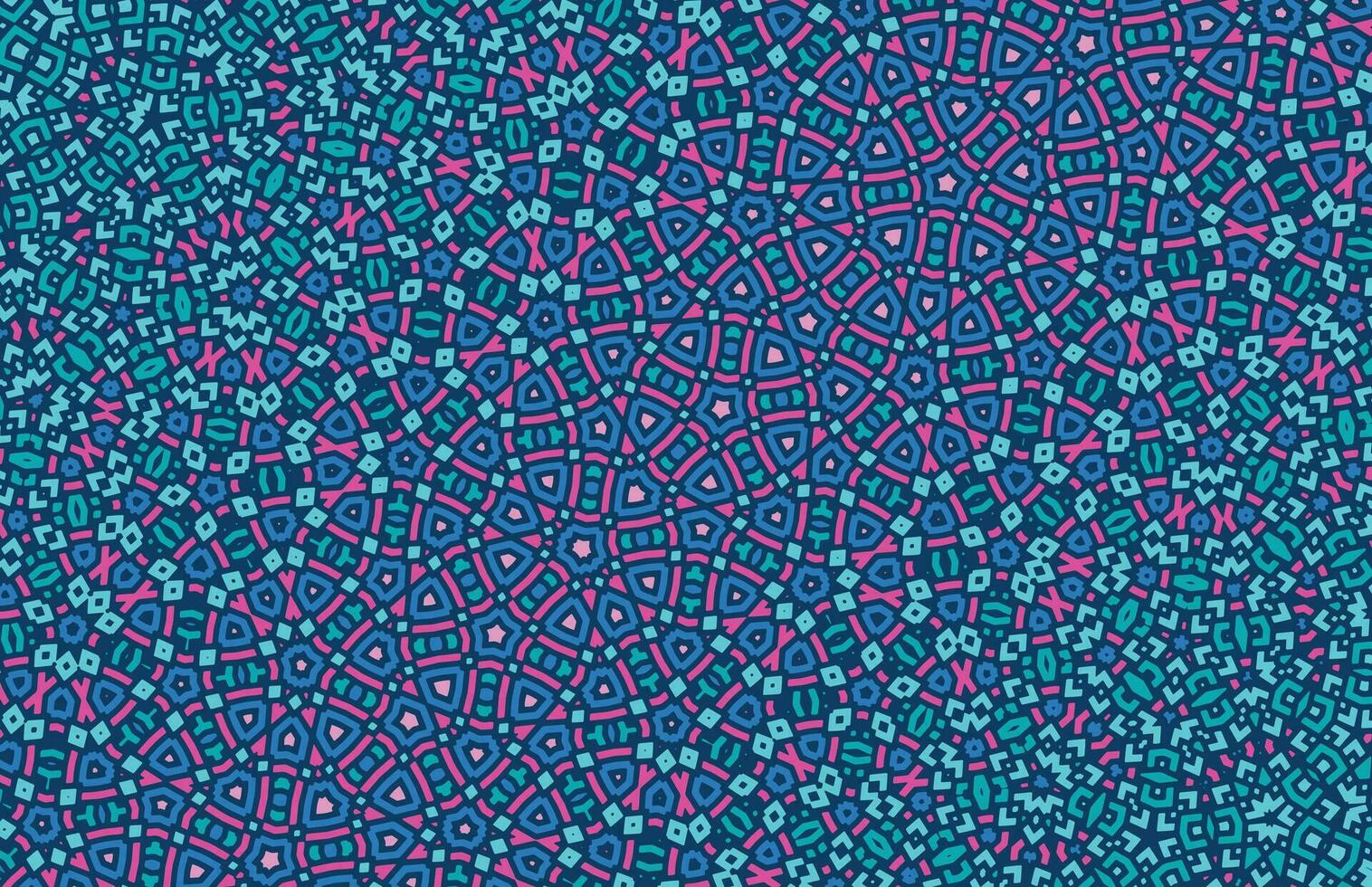 Abstract Colorful Halftone Fabric Pattern vector