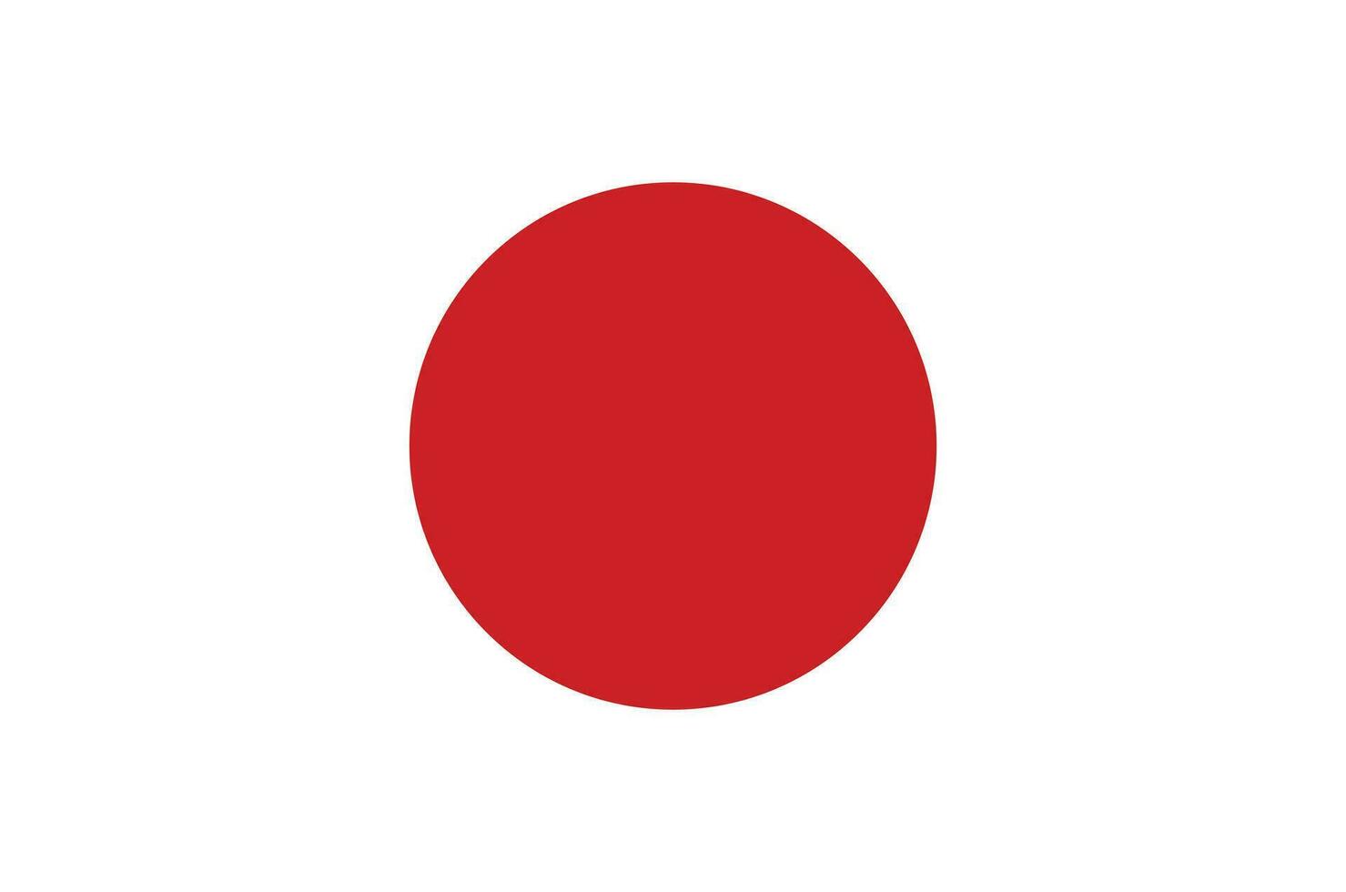 plano ilustración de Japón bandera. Japón bandera vector