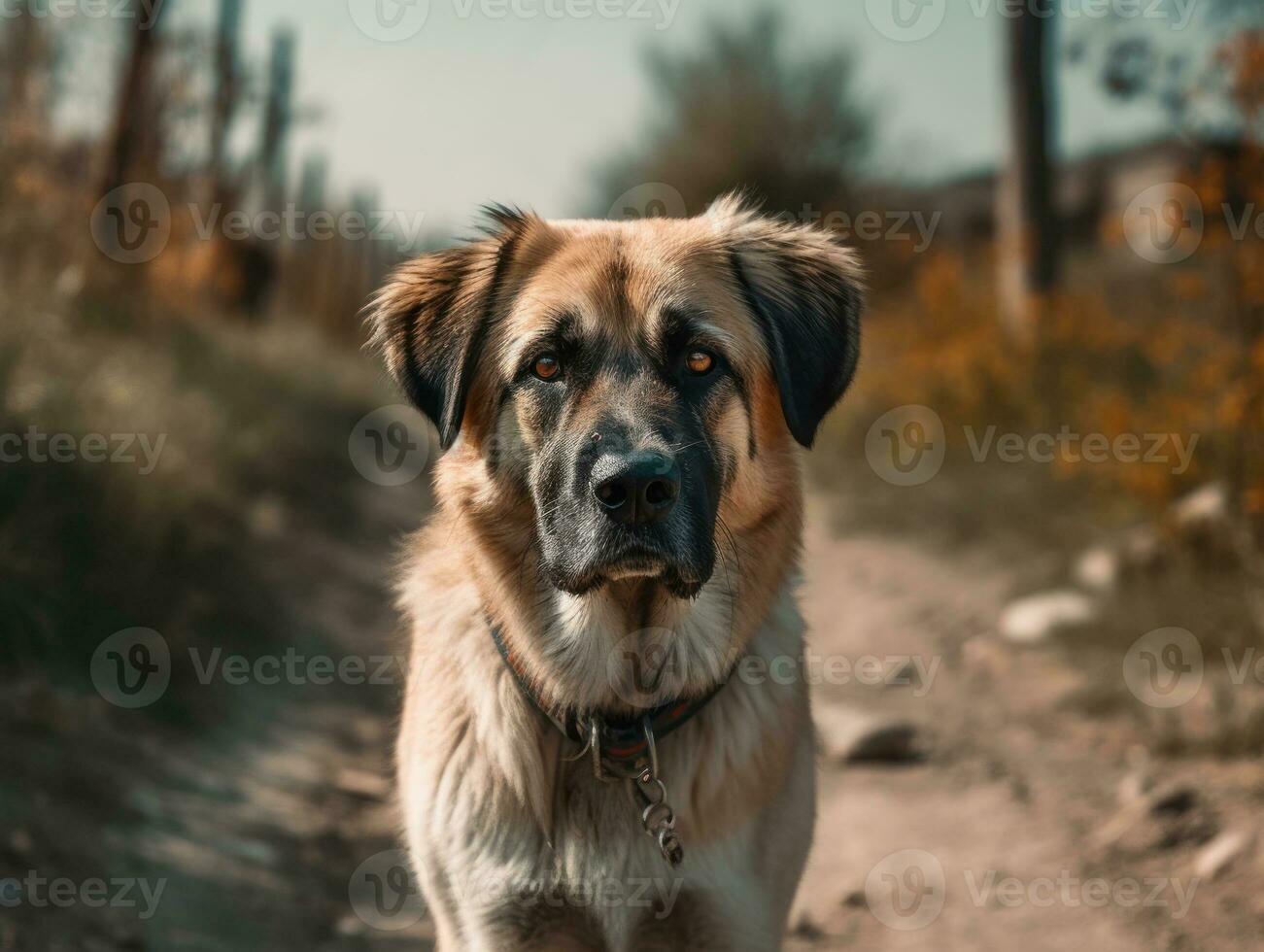 anatolian pastor perro creado con generativo ai tecnología foto