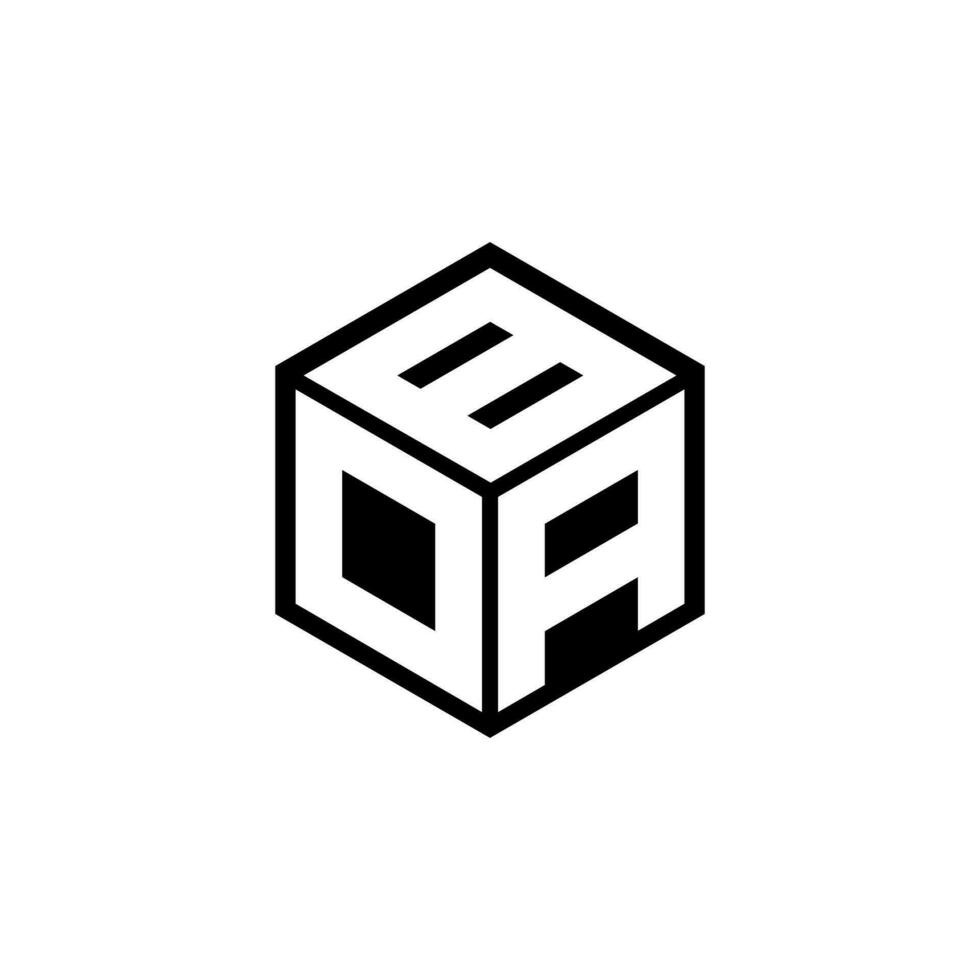 DAB Letter Logo Design, Inspiration for a Unique Identity. Modern Elegance and Creative Design. Watermark Your Success with the Striking this Logo. vector