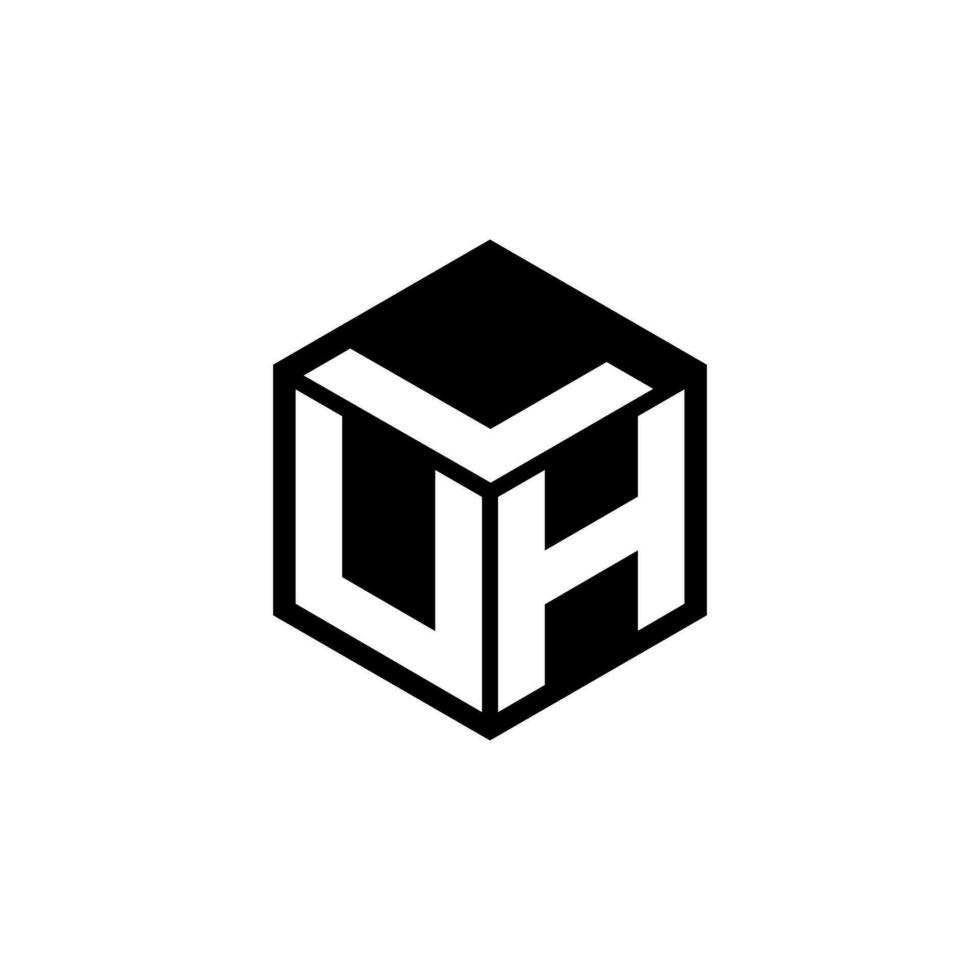 UHL Letter Logo Design, Inspiration for a Unique Identity. Modern Elegance and Creative Design. Watermark Your Success with the Striking this Logo. vector