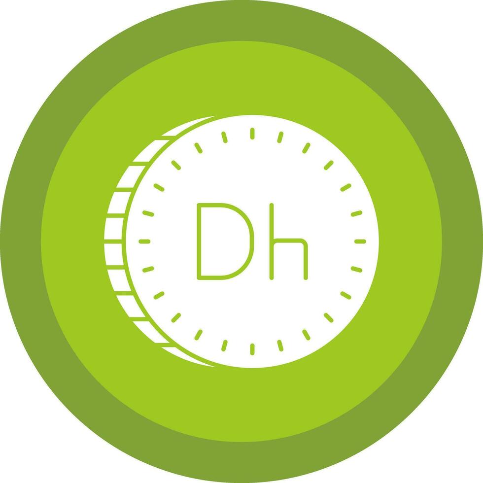 Moroccan dirham Vector Icon Design