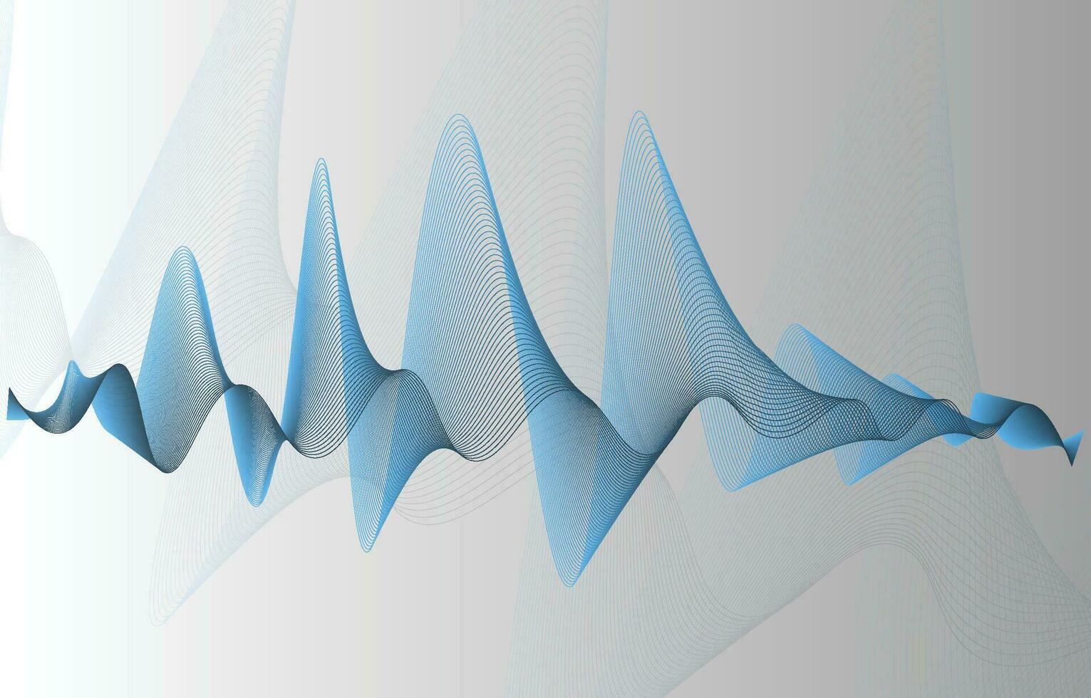 Abstract background, line wave element, sound spectrum equalizer wallpaper, vector futuristic particle technology illustration.