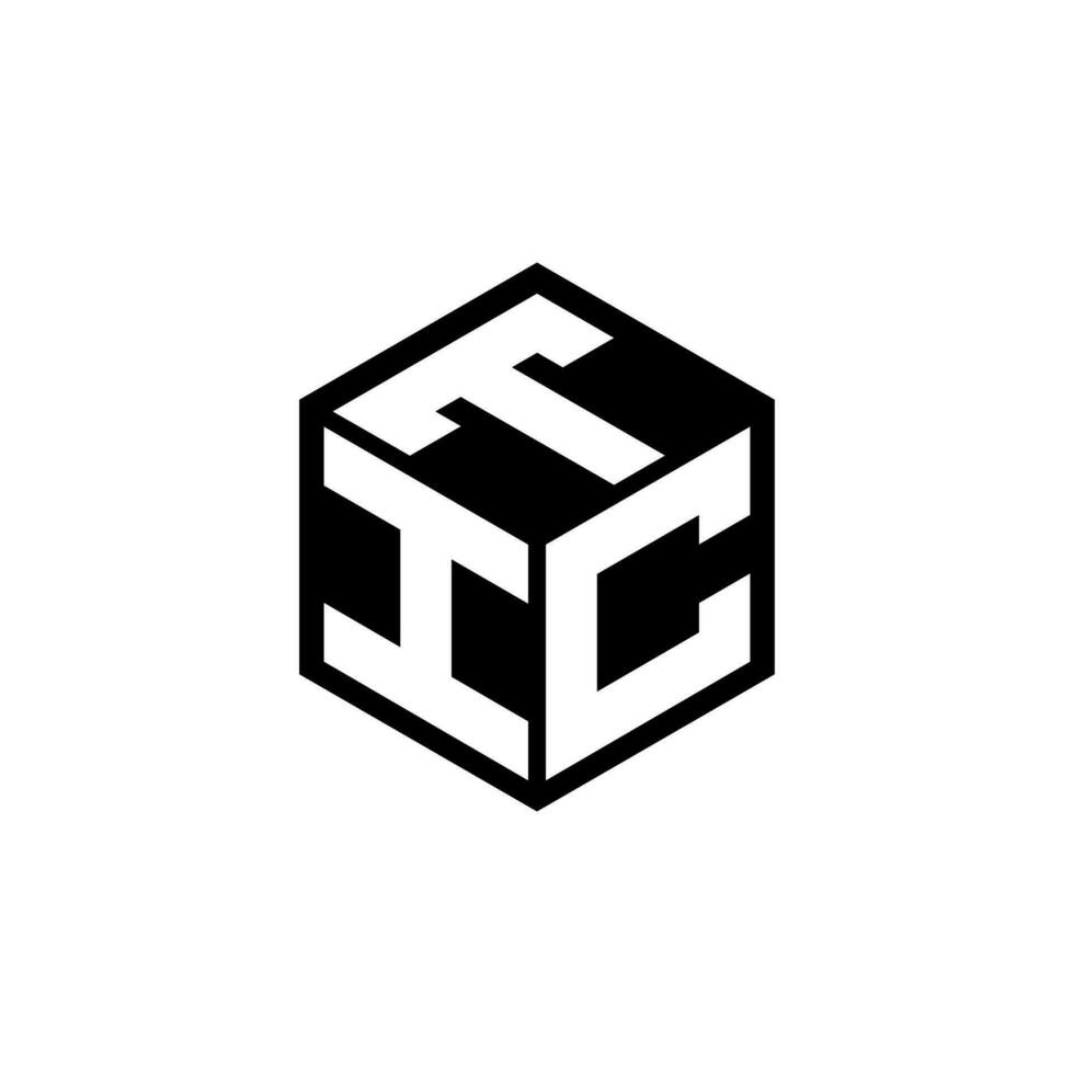 ICT Letter Logo Design, Inspiration for a Unique Identity. Modern Elegance and Creative Design. Watermark Your Success with the Striking this Logo. vector