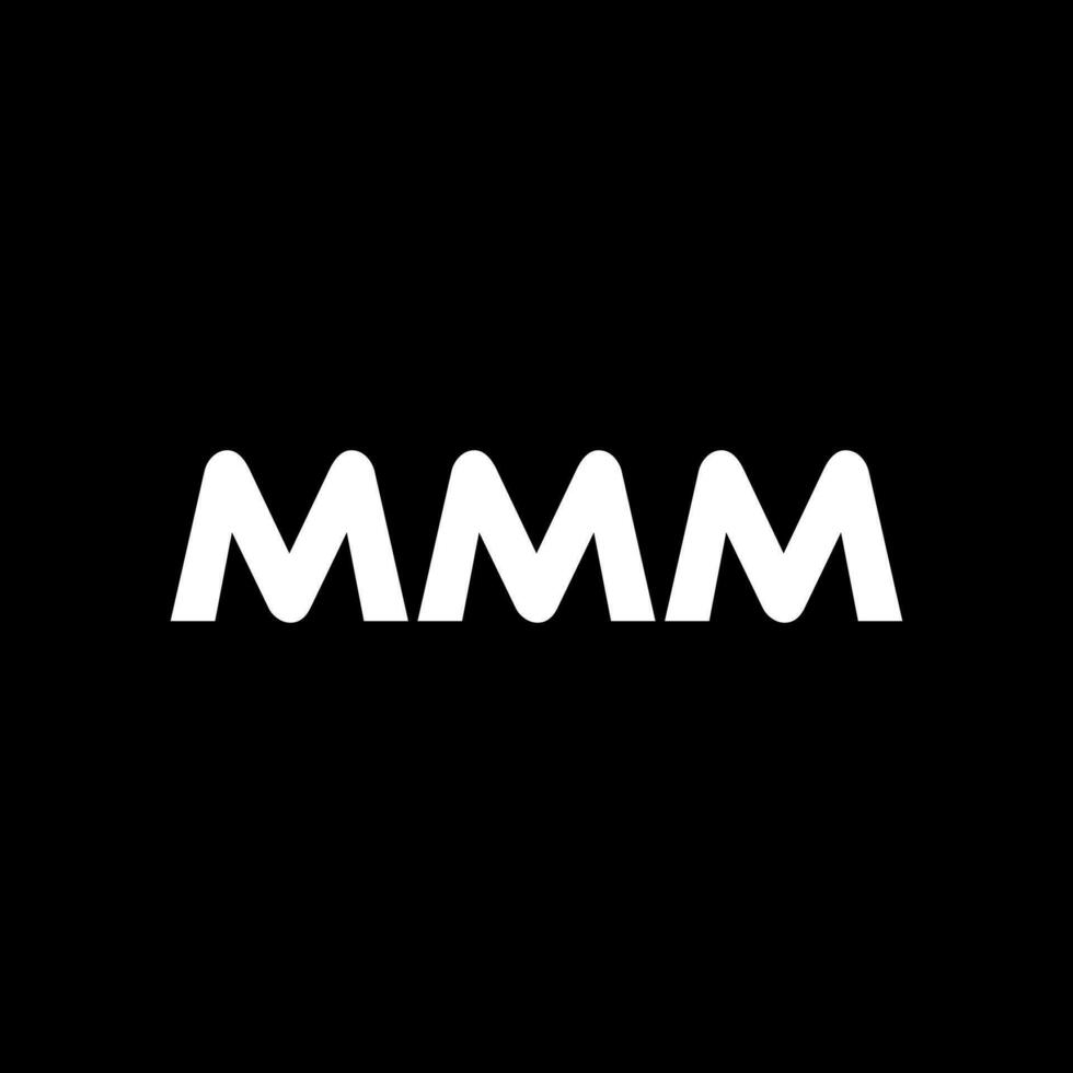 MMM Letter Logo Design, Inspiration for a Unique Identity. Modern Elegance and Creative Design. Watermark Your Success with the Striking this Logo. vector