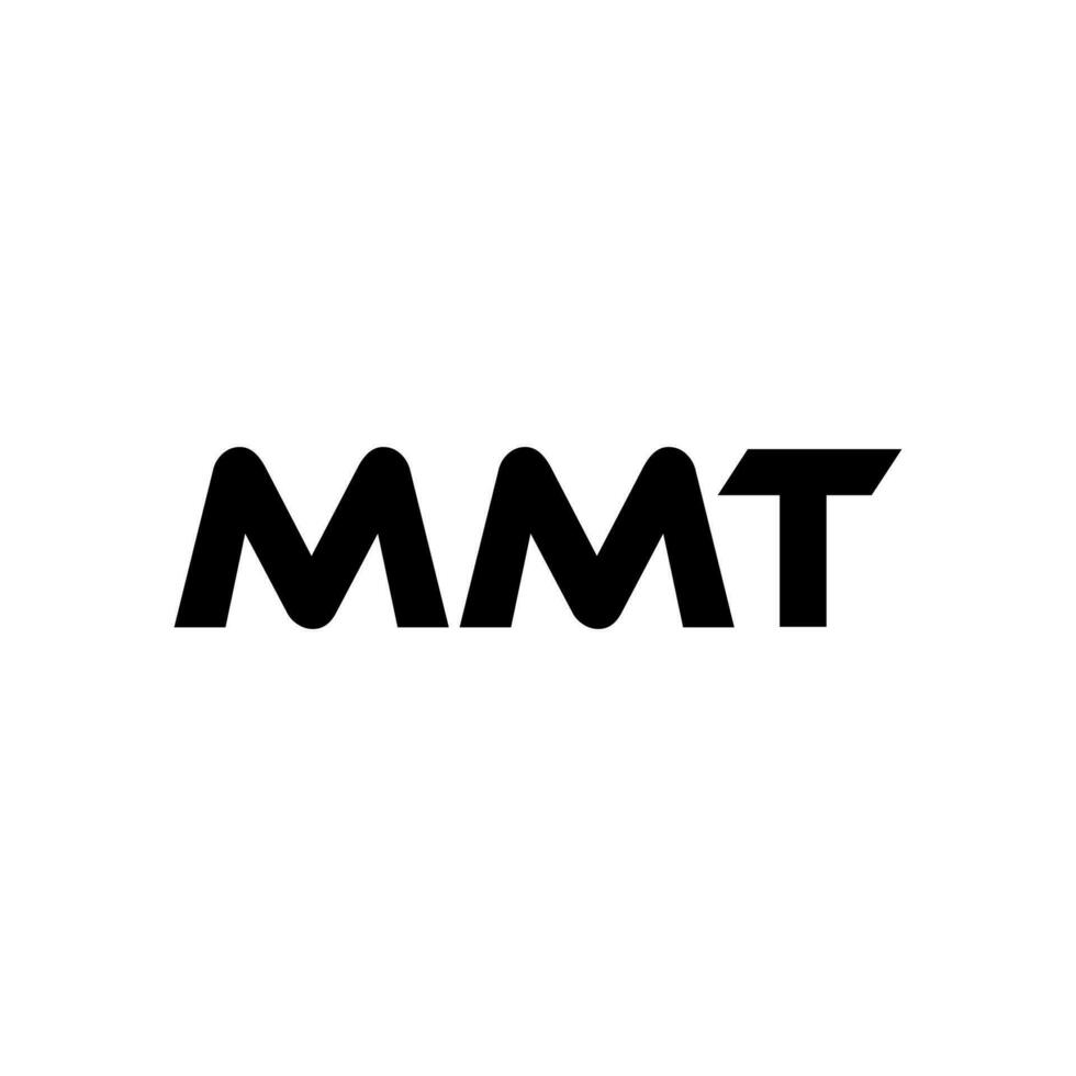 MMT Letter Logo Design, Inspiration for a Unique Identity. Modern Elegance and Creative Design. Watermark Your Success with the Striking this Logo. vector