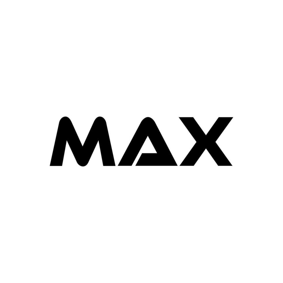 MAX Letter Logo Design, Inspiration for a Unique Identity. Modern Elegance and Creative Design. Watermark Your Success with the Striking this Logo. vector