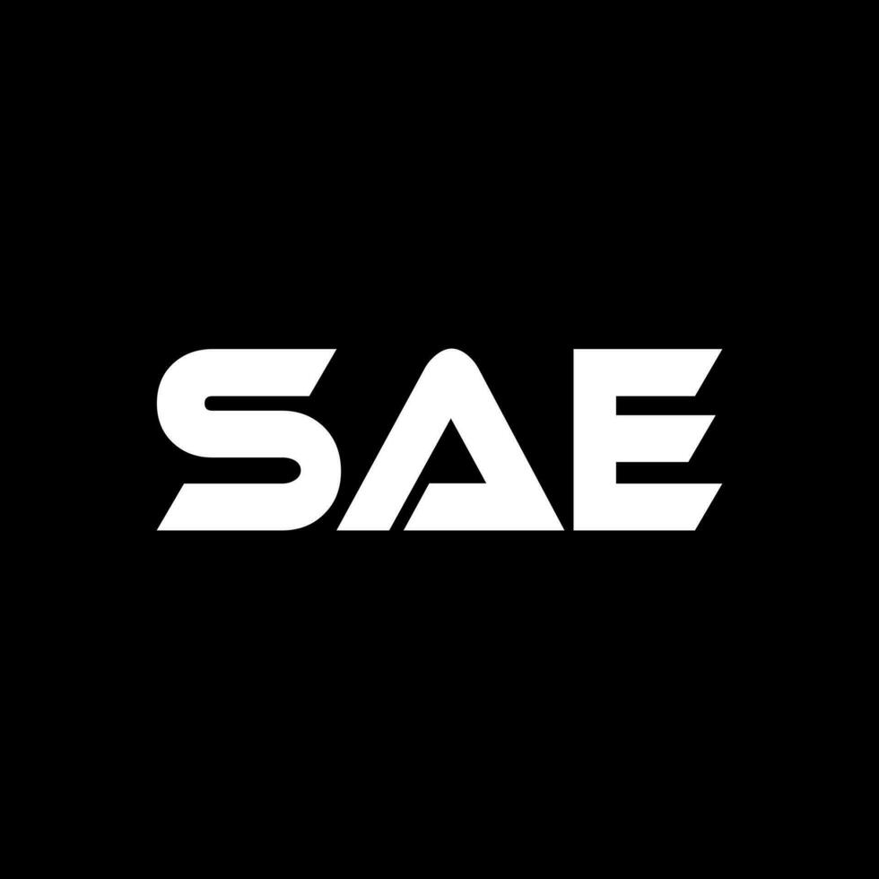 SAE Logo Design, Inspiration for a Unique Identity. Modern Elegance and Creative Design. Watermark Your Success with the Striking this Logo. vector