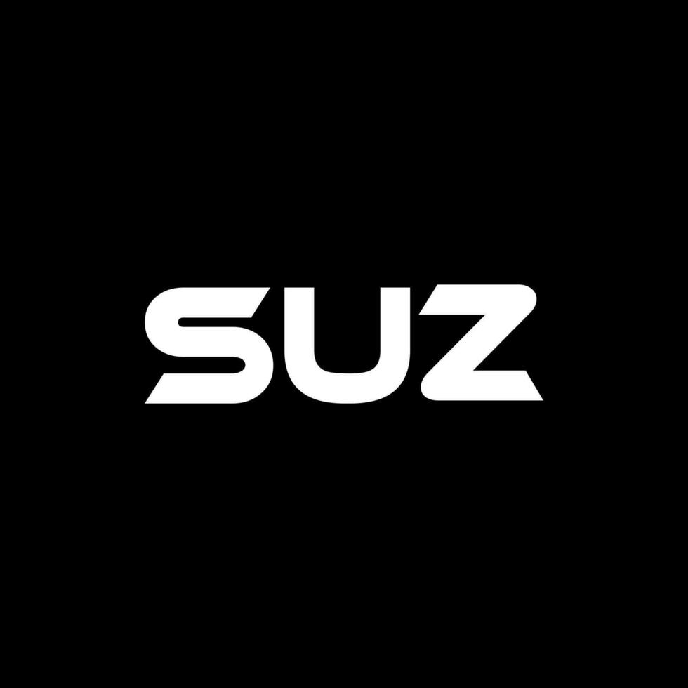 SUZ Letter Logo Design, Inspiration for a Unique Identity. Modern Elegance and Creative Design. Watermark Your Success with the Striking this Logo. vector