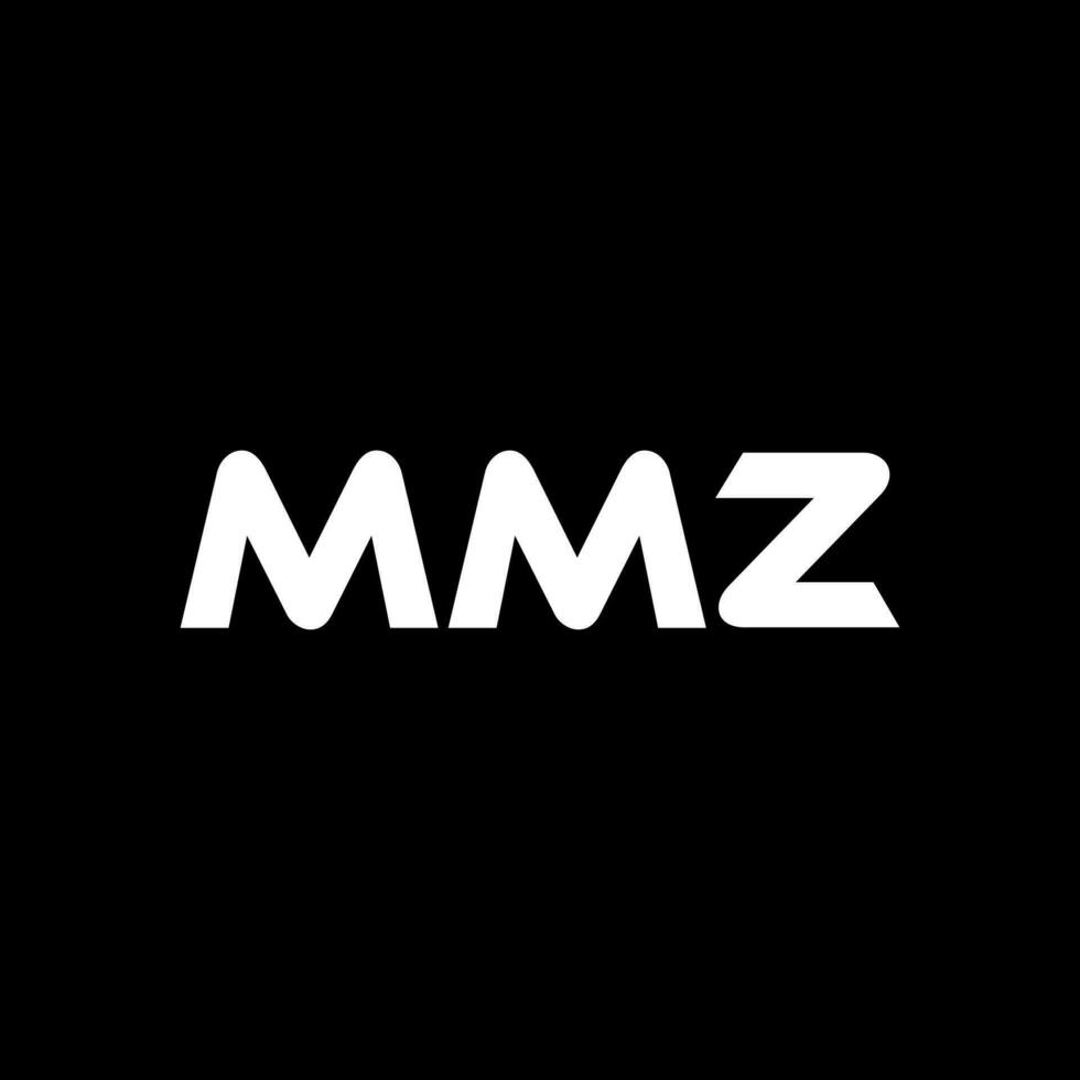 MMZ Letter Logo Design, Inspiration for a Unique Identity. Modern Elegance and Creative Design. Watermark Your Success with the Striking this Logo. vector