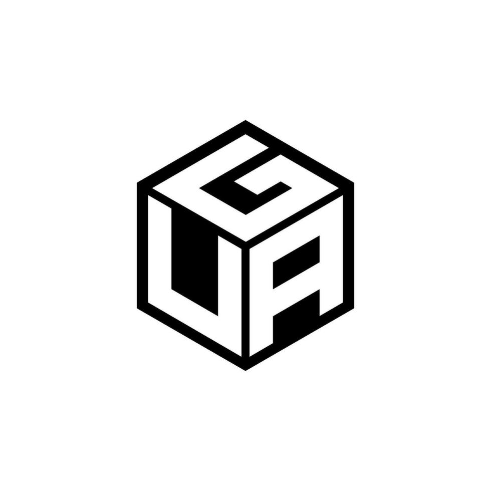 uag letra logo diseño, inspiración para un único identidad. moderno elegancia y creativo diseño. filigrana tu éxito con el sorprendentes esta logo. vector